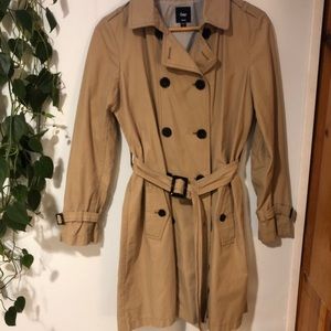 Gap Trench-coat, Tan, Medium